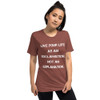 Live your life as an exclamation, not an explanation. - Unisex Triblend Short Sleeve T-Shirt Motivational quotes 7827950