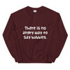 There is no angry way to say bubbles. - Unisex Crewneck Sweatshirt Funny quotes 7823395