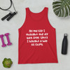 All my life I thought the air was free. Until I bought a bag of chips. - Unisex Jersey Tank Funny quotes 7830367