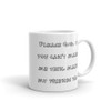 Please God, if you can't make me thin, make my friends fat. - White Glossy Mug Funny quotes 7821768