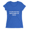 I think my soul mate might be carbs. - Ladies' Triblend Short Sleeve T-Shirt Funny quotes 7825944