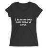 I think my soul mate might be carbs. - Ladies' Triblend Short Sleeve T-Shirt Funny quotes 7825944