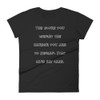 The more you weight the harder you are to kidnap. Stay safe eat cake. - Ladies Ringspun Fashion Fit T-Shirt Funny quotes 7822990