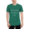 When nothing goes right, go left - Unisex Short Sleeve Track Shirt Funny quotes 7822392