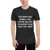 The more you weight, the harder you are to kidnap. Stay safe, eat cake! - Unisex Short Sleeve Track Shirt Funny quotes 7822548