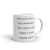 Common sense is like deodorant. The people who need it most never use it! - White Glossy Mug Funny quotes 7821287
