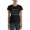 There is no angry way to say "Bubbles! - Ladies Ringspun Fashion Fit T-Shirt Funny quotes 7821409