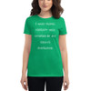 I wish travel therapy was covered by my health insurance. - Ladies Ringspun Fashion Fit T-Shirt Funny quotes 7822523