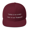 There is no angry way to say "Bubbles! - Yupoong Wool Blend Snapback Funny quotes 7820586