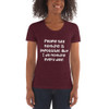 People say nothing is impossible. But I do nothing every day! - Women's Tri-Blend T-Shirt Funny quotes 7824028