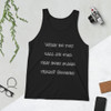 What do you call an owl that does magic tricks? Hoodini - Unisex Jersey Tank Funny quotes 7831250