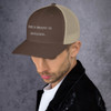 There is beauty in simplicity. - Retro Trucker Cap Funny quotes 7820552