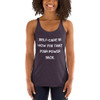 Self-care is how you take your power back. - Ladies Triblend Racerback Tank Motivational quotes 7826940