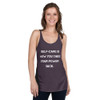 Self-care is how you take your power back. - Ladies Triblend Racerback Tank Motivational quotes 7826940