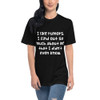 I like rumors. I find out so much about me that I didn't even know. - Unisex Short Sleeve Crew Neck Funny quotes 7824674