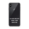 Always deliver more than expected. - iPhone Case Motivational quotes 7827380