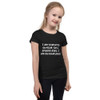 I am standing outside. So if anyone asks, I am outstanding! - Girl's The Princess Tee Funny quotes 7822988