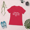 Follow your heart, but take your brain with you. - Ladies' The Boyfriend Tee Funny quotes 7821993