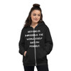 Nothing is impossible. The world itself says I'm possible. - Unisex Flex Fleece Zip Hoodie Motivational quotes 7825097