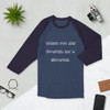 When you are Downie, eat a brownie. - Unisex Fine Jersey Raglan Tee Funny quotes 7828883