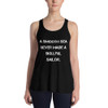 A smooth sea never made a skillful sailor. - Women's Flowy Racerback Tank Motivational quotes 7828743