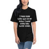 I may look calm, but in my mind, I have killed you three times. - Unisex Short Sleeve Crew Neck Funny quotes 7825146