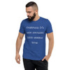 Overpack. It's why suitcases have wheels now. - Unisex Triblend Short Sleeve T-Shirt Funny quotes 7826117