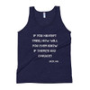 If you haven't tried, how will you ever know if there's any chance? - Jack Ma - Unisex Soft Tri-Blend Tank Motivational quotes 7825269