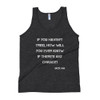 If you haven't tried, how will you ever know if there's any chance? - Jack Ma - Unisex Soft Tri-Blend Tank Motivational quotes 7825269