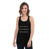 Don't give up on your dreams. keep sleeping. - Women's Flowy Racerback Tank Funny quotes 7828332