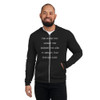 The more you weight the harder you are to kidnap. Stay safe eat cake. - Unisex Triblend Lightweight Zip Hoodie Funny quotes 7832415