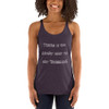 There is no angry way to say "Bubbles! - Ladies Triblend Racerback Tank Funny quotes 7825480