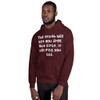 The truth will set you free. But first, it will piss you off. - Unisex Hooded Sweatshirt Funny quotes 7824480