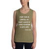 Your time is limited, so don't waste it living someone else's life! - Steve Jobs - Women's Flowy Muscle Tank Motivational quotes 7831370
