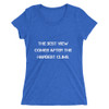 The best view comes after the hardest climb. - Ladies' Triblend Short Sleeve T-Shirt Motivational quotes 7826551