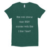 Did you know that DIET stands for: Did I Eat That? - Women's Tri-Blend T-Shirt Funny quotes 7824085