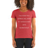 You could not handle me. Even if I would come with instructions! - Ladies' Triblend Short Sleeve T-Shirt Funny quotes 7826050