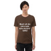 What do you call a bear with no ears? EARS! - Unisex Triblend Short Sleeve T-Shirt Funny quotes 7825600