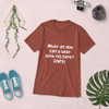 What do you call a bear with no ears? EARS! - Unisex Triblend Short Sleeve T-Shirt Funny quotes 7825600