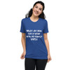 What do you call a bear with no ears? EARS! - Unisex Triblend Short Sleeve T-Shirt Funny quotes 7825600