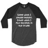Some days I amaze myself. Other days I put my keys in the fridge. - Poly-Cotton 3/4 Sleeve Raglan Shirt Funny quotes 7826582