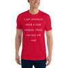 I am actually quite a nice person. Until you piss me off! - Fitted Long Sleeve Crew Funny quotes 7821548