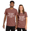 Me: Finally, I'm happy. LIfe: Lol, wait a sec. - Unisex Triblend Short Sleeve T-Shirt Funny quotes 7826094