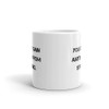 You don't gain anything from stressing. - White Glossy Mug Motivational quotes 7823495