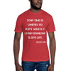 Your time is limited. So don't waste it living someone else's life. - Steve Jobs - Unisex Short Sleeve Crew Neck Motivational quotes 7825727