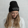 You only fail when you stop trying. - 12" Cuffed Beanie Motivational quotes 7820606
