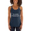 Fall seven, stand up eight. - Ladies Triblend Racerback Tank Motivational quotes 7826443