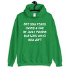 Are you really living a life or just paying the bills until you die? - Unisex Hooded Sweatshirt Funny quotes 7825459