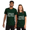 I would kill for a Nobel Peace Price! - Unisex Triblend Short Sleeve T-Shirt Funny quotes 7825550