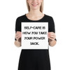 Self-care is how you take your power back. - Photo Paper Poster Motivational quotes 7826868